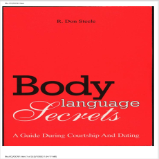 Body Language Secrets _ A Guide During Courtship and Dating - R. Don Steele Body Language Secrets _ A Guide During Courtship and Dating - R. Don Steele